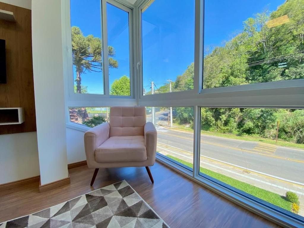 Dom Fioreze 205 - Apto Em Gramado Ao Lado Do Hotel Colline De France Ngoại thất bức ảnh